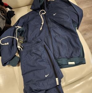 NEW!! XL NIKE HOODED CROSS TRAINING FLEECE SWEATSUIT